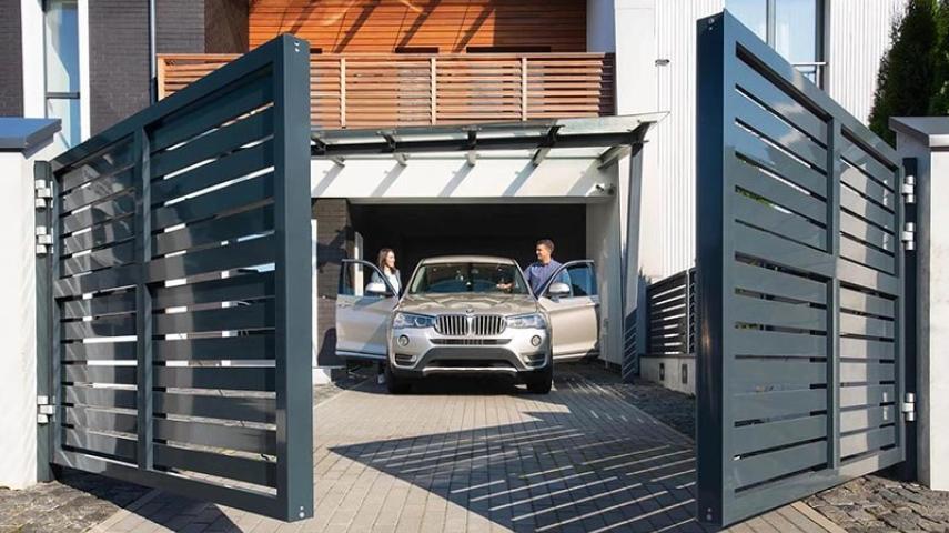 распашные ворота в Нальчике